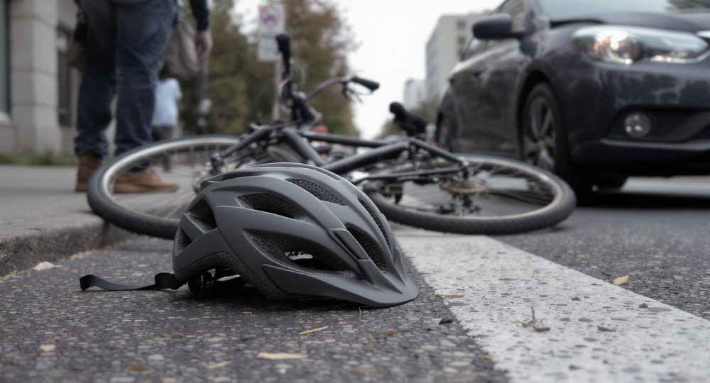 Wypadek rowerzysty na Warszawskiej w Łodzi: Droga zablokowana, MPK wprowadza objazdy