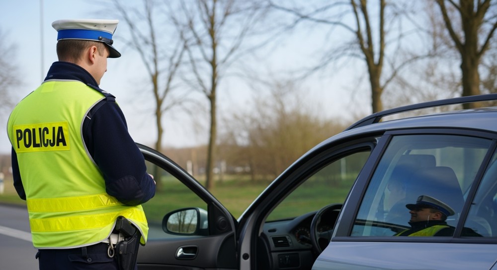 Młody kierowca stracił prawo jazdy za szaleńczą prędkość!