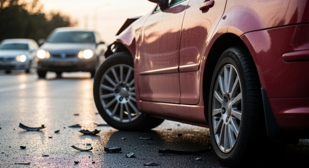 Wypadek drogowy w Marcelinie: dwie kobiety w szpitalu